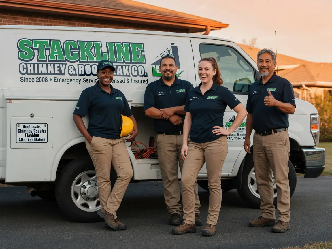 Chimney flashing repair company in Penryn, CA